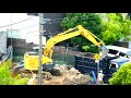 【残土の積込み】住友建機 後方超小旋回ショベル Sumitomo SH125 Hydraulic Excavator 2021.6.23
