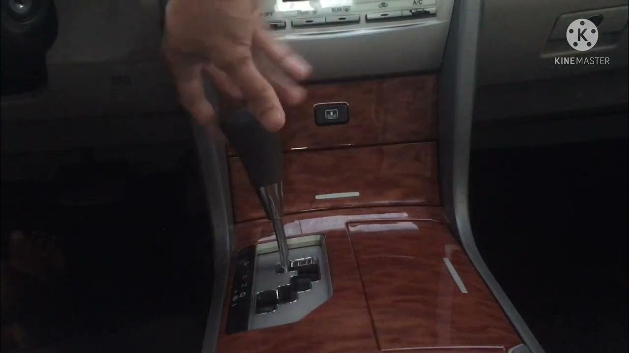 How to Change Shift Knob Toyota Camry 2.4V XV40 YouTube