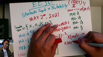 EE361 [S21] Stochastic Signals and Probability Pt. 2 - Signals and Systems II