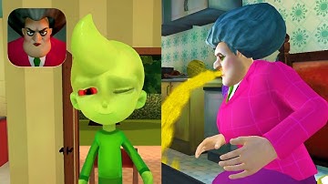 Naughty Siblings 3D Family Pranks VS Scary Teacher 3D Part 3 (Ios,Android)