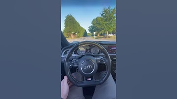 Launch control Audi S4 B8.5 with APR Stage 1 ECU and TCU