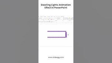 Dazzling Lights Animation Effect in PowerPoint #shorts