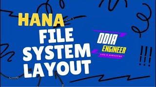 HANA File System Structure | SAPBASIS | HANA | HANA FILE SYSTEM| ODIAENGINEER |SAP @odia_engineer