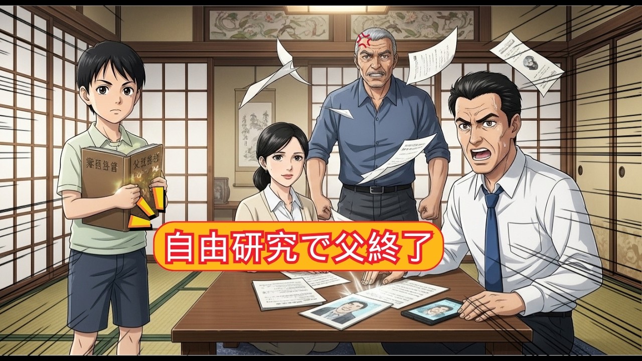自由研究の題名は「父の生態」。小6の僕が暴いた“社内不倫”の全記録