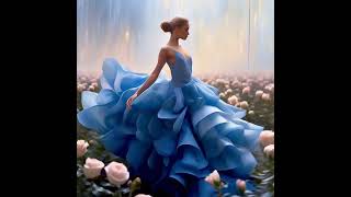 💞 Выбираем платье из цветов весны!🍃Мелодия стиль! Melody a dress made of flowers! Коллекция автора.