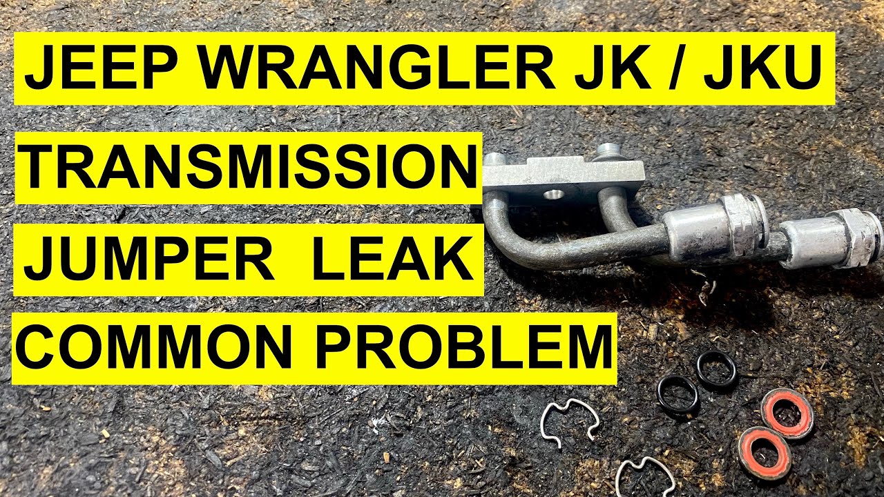 Transmission Fluid Leak On Jeep Wrangler JK / JKU 2007 & Up - Common  Problem Fix - YouTube