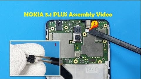 Nokia 3.1 Plus Assembly Video