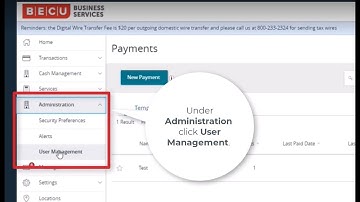 Business Online Banking | Adding Dual Control Rights to a Wire User | BECU