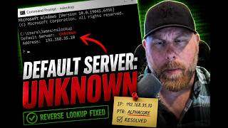 Why nslookup Shows UNKNOWN (Reverse Lookup DNS Fix)