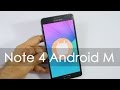 Samsung Galaxy Note 4 Android Marshmallow Update