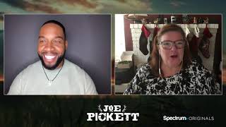 Mustafa Speaks talks about his role in "Joe Pickett" a new #SpectrumOriginals series from #CJBox