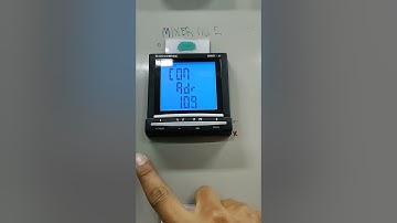 DIRIS A20 Check & setting address