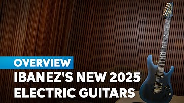 Ibanez Axe Design Lab SML721 Multi-scale Electric Guitar Demo