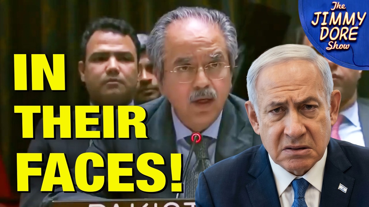 Pakistan’s UN Rep Drops Genocide Truth Bombs In Israel’s Face!