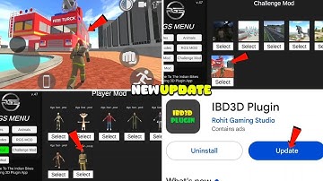 IBD3D Plugin App New Update Challenge Mod+Player Mod New Cheat Code | Indian Bikes Driving 3d Update