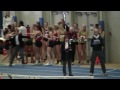 Kristin Andrews anchor leg 4x800 2011 Atlantic 10 Indoor Track & Field Championship.MTS