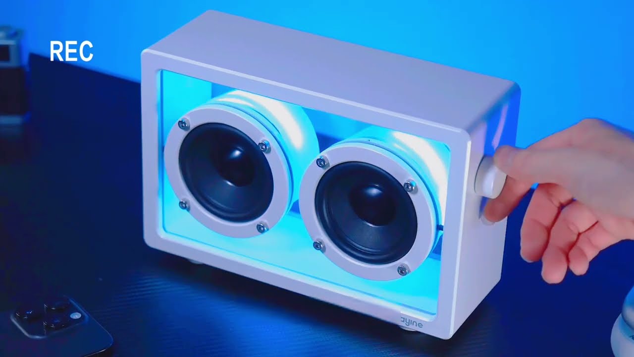 Jayine Cassette Glow Wireless Speaker-BK102G - YouTube