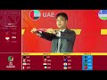 LIVE: AFC U16 Championship 2020 Official Draw