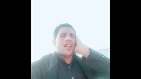 القارئ محمد  زليف السماوي في بحيرة ساوة