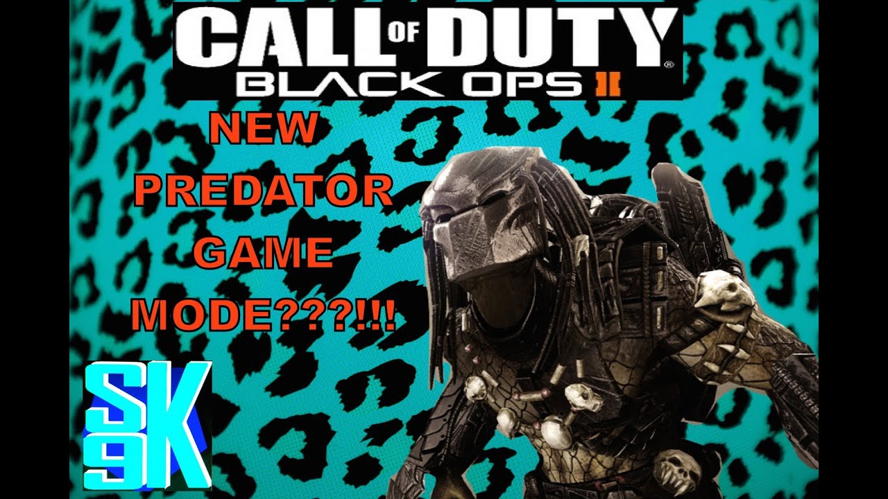 BLACK OPS 2 : NEW PREDATOR GAME MODE ??!! GOD MODE, THERMAL ORBITAL, INVISIBILITY, HACKED GAME