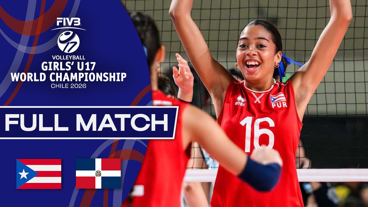 Puerto Rico vs. Dominican Republic - Pool Play | Girls' U17 World Championship - 2026