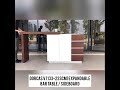 Expandable Bar Table