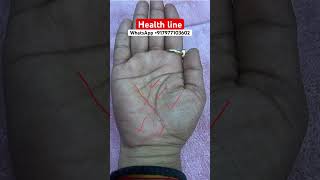 Health line in hand #astrology #palmistry #palmreading #fort…