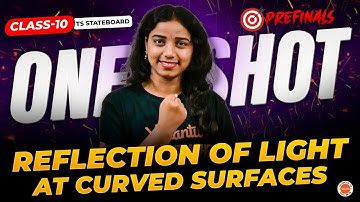 Reflection of light at Curved surfaces | class10 one shot | TS State board | SSC 2024