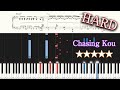 Drowning Love（Oboreru Knife）OST - Chasing Kou - Hard Piano Tutorial   Sheets【Piano Arrangement】