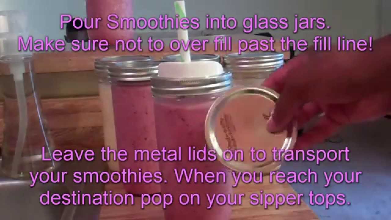How to make and store Premade Smoothies YouTube