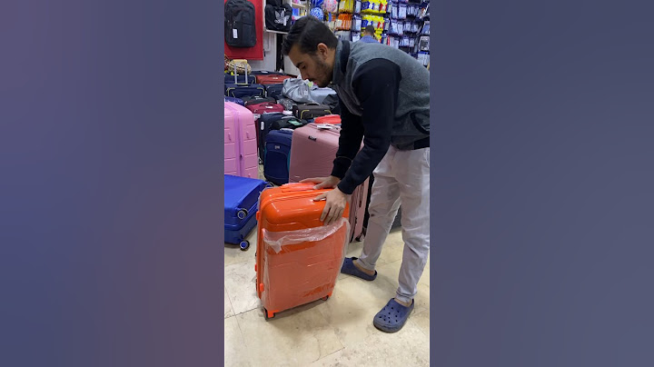 شنطه السفر تعيش معاك ضد الكسر والتجربه قبل الشراء #شنط سفر 🧳 #شنط #شنطه #سفر #شنط سيلكون #ميلانو