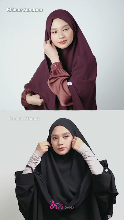 Apa sih bedanya French Khimar dan Khimar Bandana?