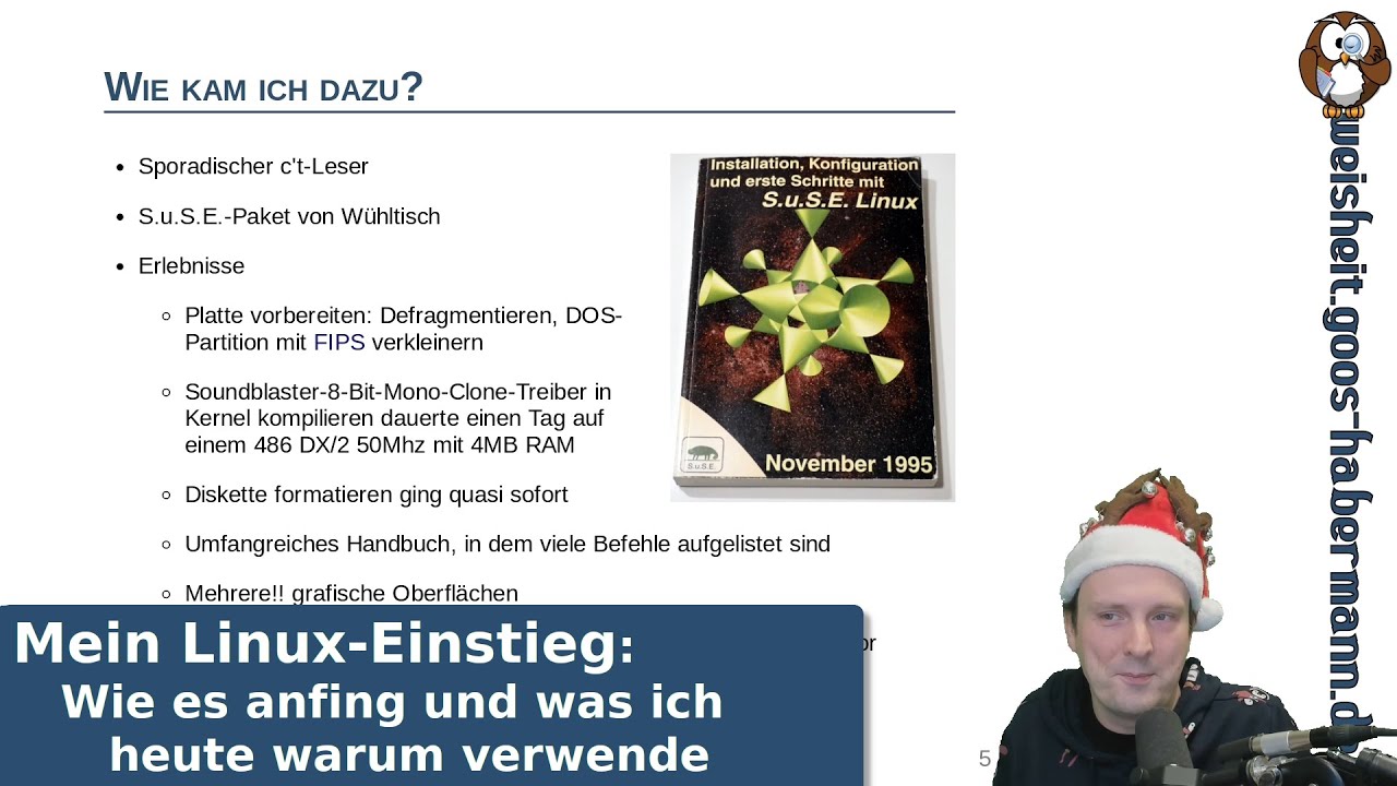 Mein Linux-Einstieg: Wie es anfing und was ich heute warum verwende ...