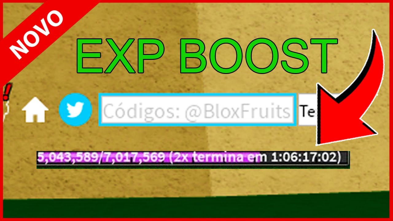 NOVOS CODIGOS DE 2X XP NO BLOX FRUITS!! FUNCIONANDO!! double xp