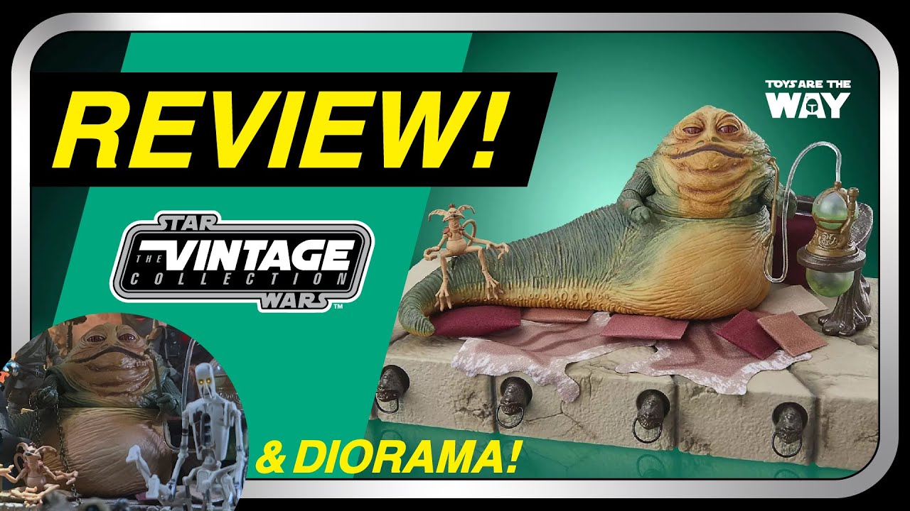 Star Wars The Vintage Collection Jabba the Hutt Action Playset