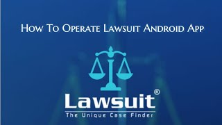 Lawsuit Case Finder Android Demo | Legal Research | E-library | Law Library | Latest Judgments | screenshot 1