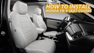 How to install Honda CRV Seat Covers