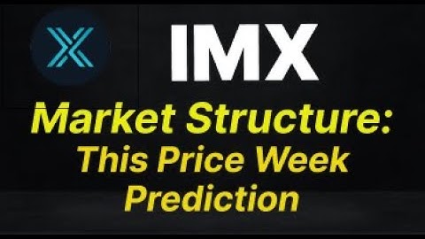 Immutable X (IMX)   Market Structure Update, Current Position and Next Huge Move