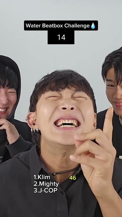 Water drop competition #beatbox #tiktok