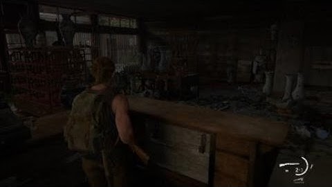 Double Barrel Shotgun Location - Abby - The Last of Us Part II