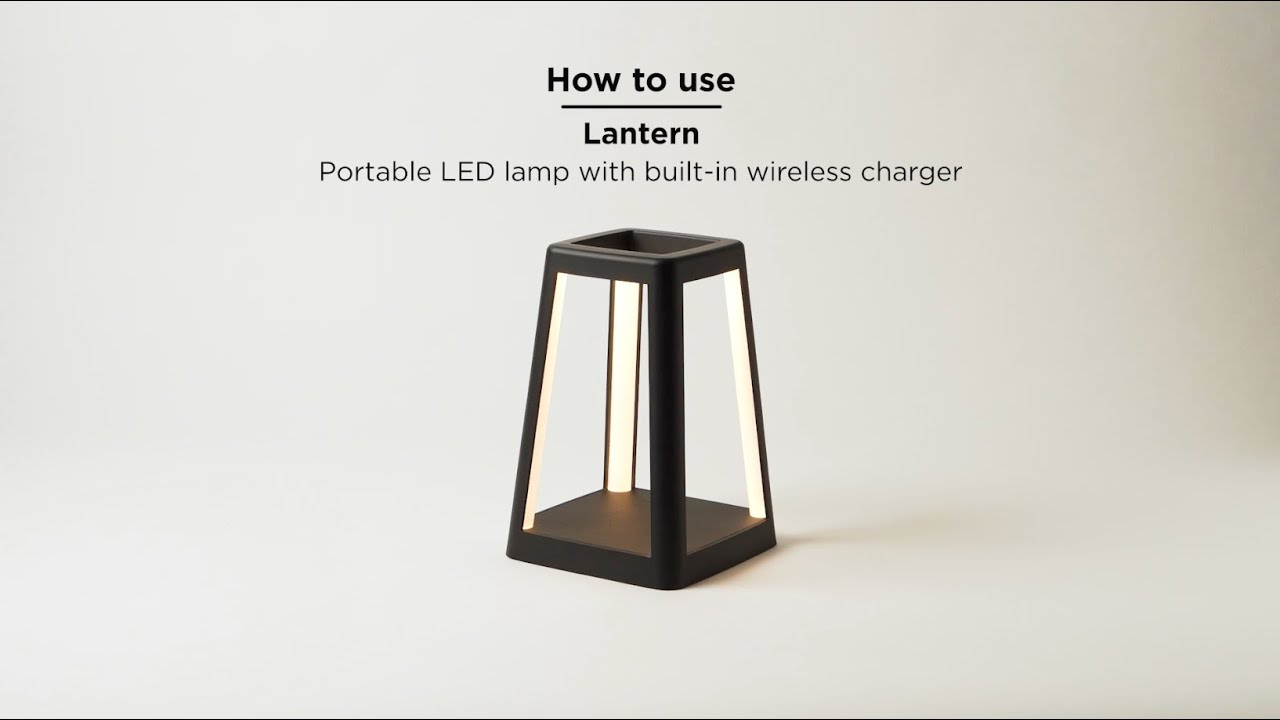 Lexon How to use Lantern lamp YouTube