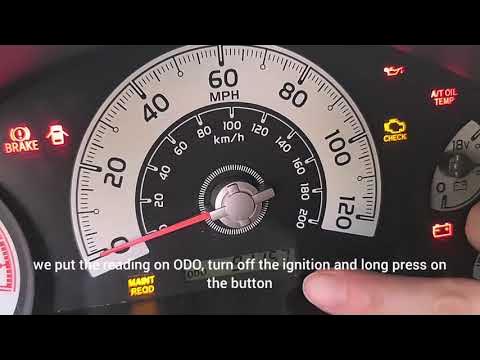 Resetting the Maintenance Required lights on FJ Cruiser / MAINT REQD