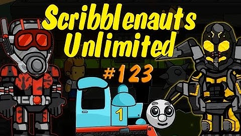 Scribblenauts Unlimited 123 Ant Man & Yellow Jacket (and more) in Object Editor