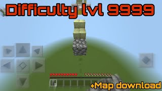Minecraft hardest Parkour in mobile//+Map download (Mcpe 1.20) screenshot 5
