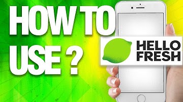 How To Use Hello Fresh App ( For Starters ,Tutorial) easy