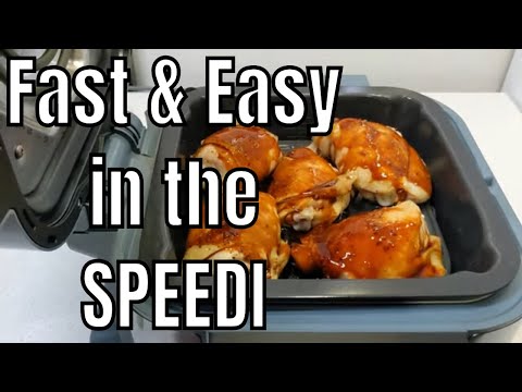 Ninja Speedi Teriyaki Chicken and Fried Rice – Cooking with CJ