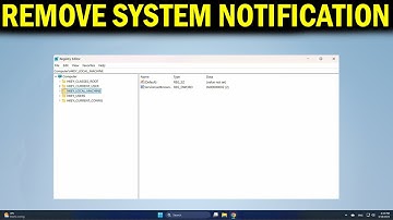 How To Remove System Requirements Not Met Notification On Windows 11