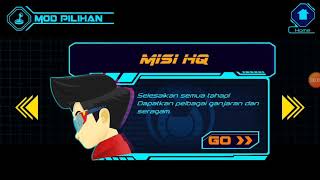 Bermain game Ejen ali M.A.T.A training academy-Si lang screenshot 5