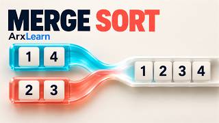 Merge Sort Explained with Animation | Sorting | ArxLearn