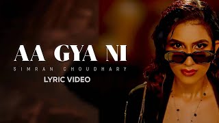Aa Gya Ni     Simranchoudhary  Aden Raja Teji Sandhu